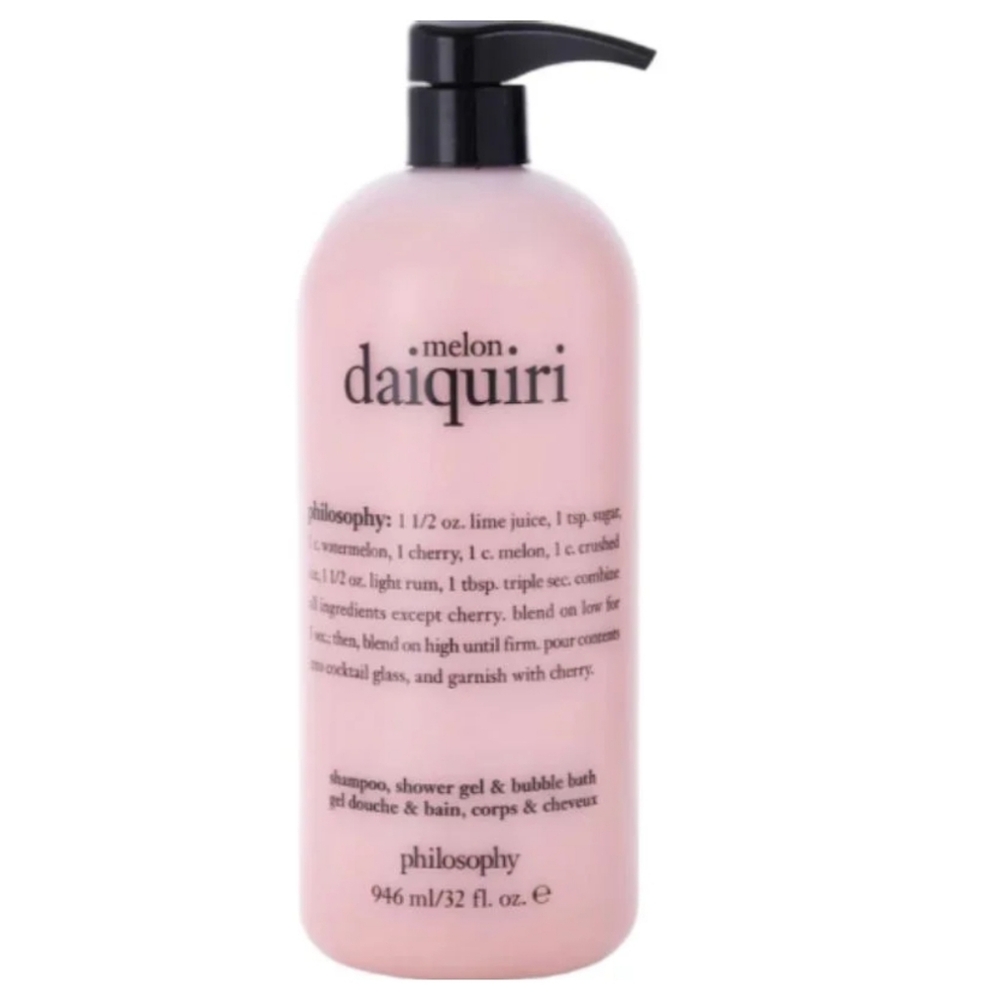 Philosophy Melon Daiquiri Shampoo, Shower Gel & Bubble Bath. New & Sealed.